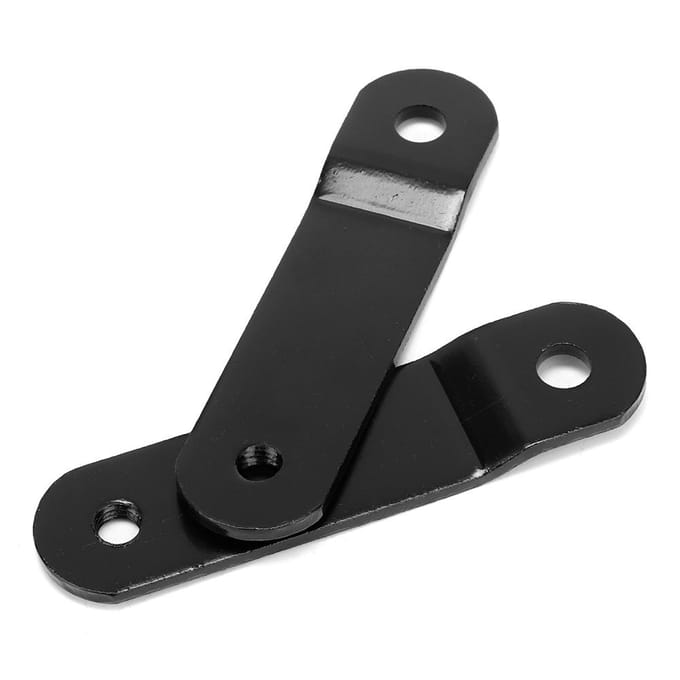 Kit de surélévation de support de réservoir de carburant à gaz Accessoire de moto 65 mm 2,56 pouces black