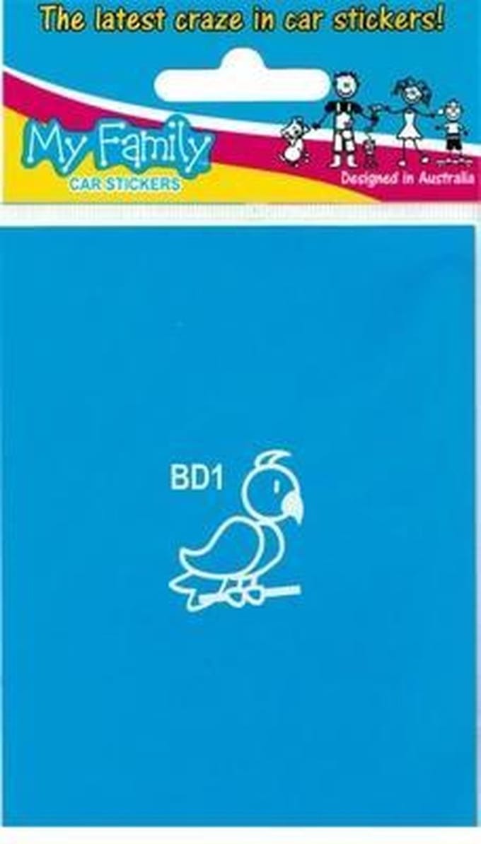 Vogel, autosticker