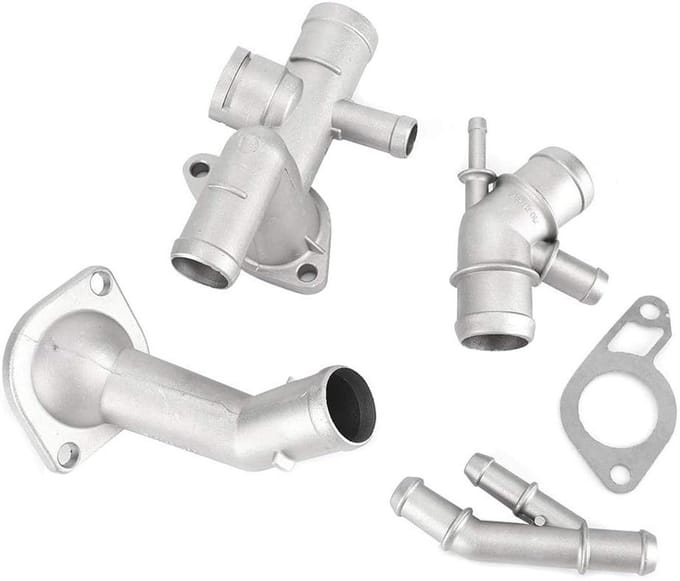 Ronte - Koelvloeistofslang Flens Set voor Mk4 1.8T 2000-2005 06A121132A - 4 Stuks