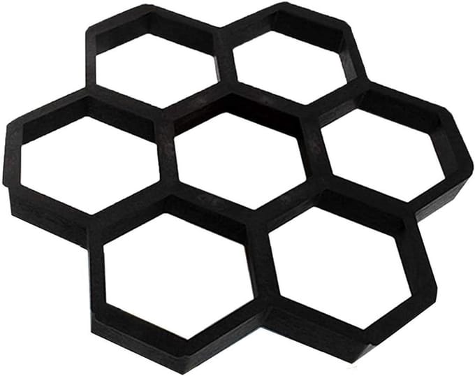 Betonnen Mal - Loopmaker Stapsteen - Tuinpad Maken - Herbruikbaar Duurzaam Ontwerp - 40x40x4 cm