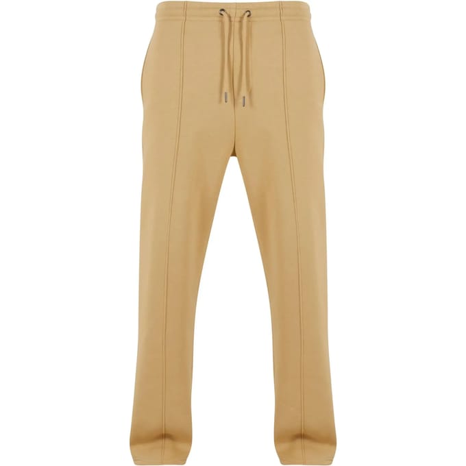 Urban Classics - Fluffy Pintuck Trainingsbroek - S - Beige