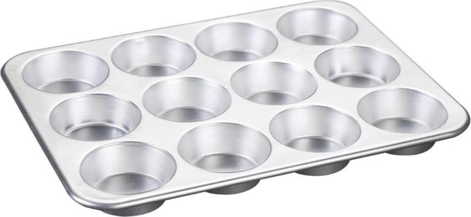 Muffinvorm, 12 Cups, Aluminium - Nordic Ware | Naturals
