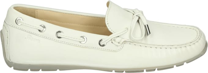 Sioux - CARMONA-701 - Instappers - Kleur: Wit/beige - Maat: 42