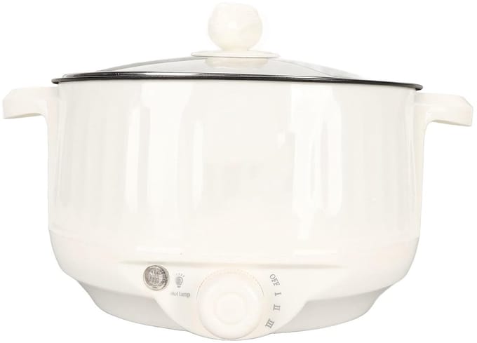 Elektrische Kookpot - Hete Pan - Snel Koken - Draagbaar Ontwerp - 2 Liter - RVS