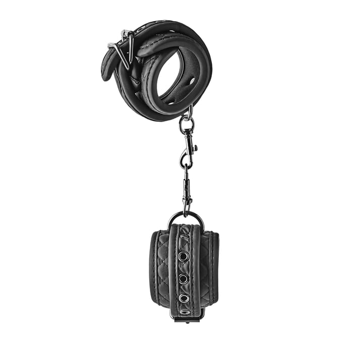 Dreamtoys Blaze Handcuff diamant Handboeien - Zwart