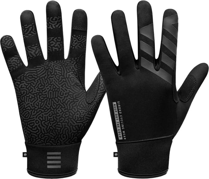 Siroko Vestkapp Handschoenen Zwart S Man,Vrouw