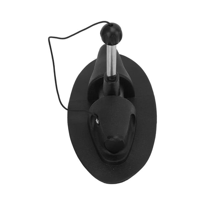 Kajak Peddelhouder Slot Opblaasbare Boot Roeispaan Slot Patch voor Kano's Vlotten Dinghy Accessoires black