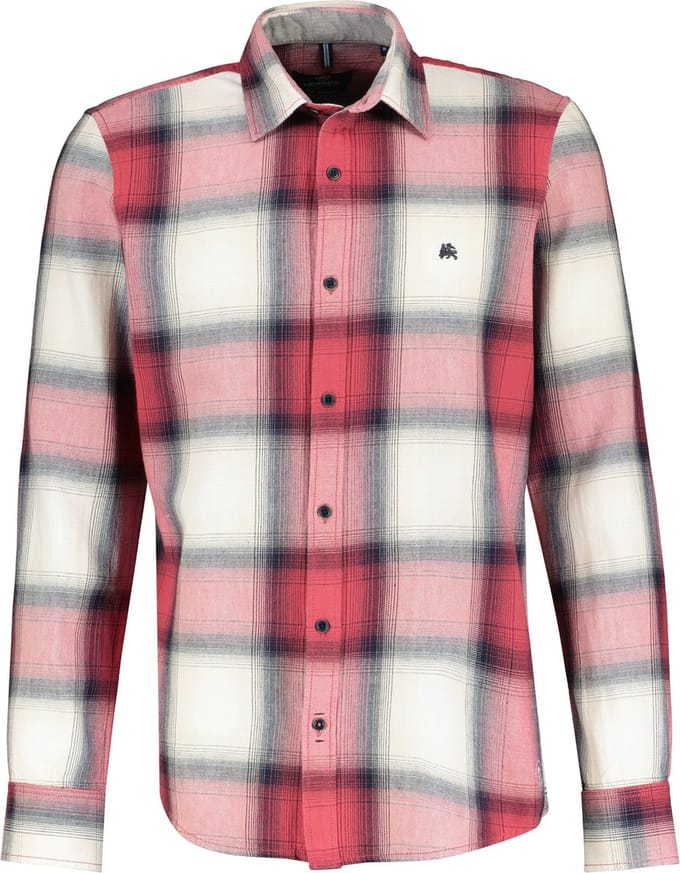 Lerros - Heren Overhemd - 24810481 - 325 Light Garnet Red