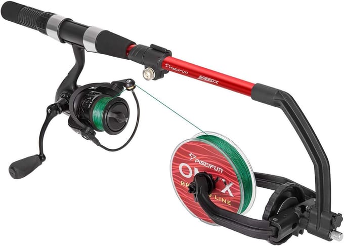 Vislijn Winder Spooler met Afwikkelfunctie - Efficiënte Lijnspoelmachine voor Baitcasting, Spinning en Spincast Rollen