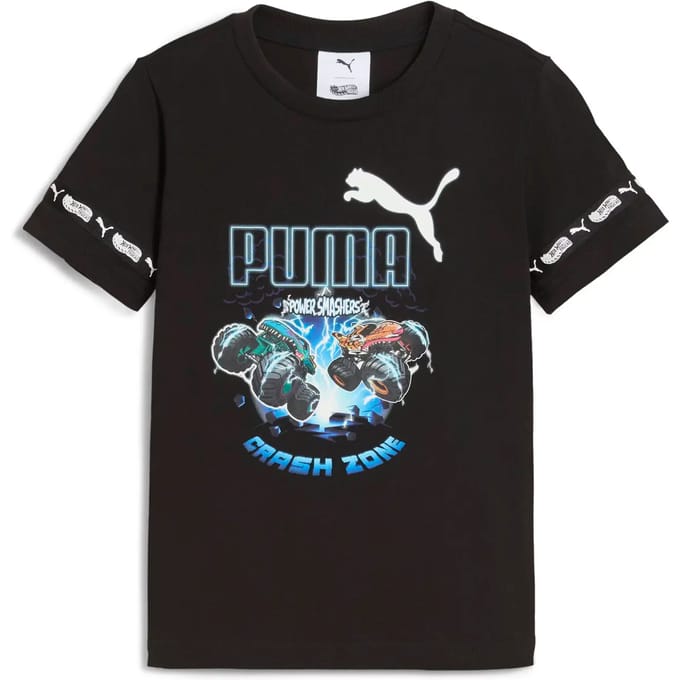 Kinder-T-shirt Puma x Hot Wheels Graphic