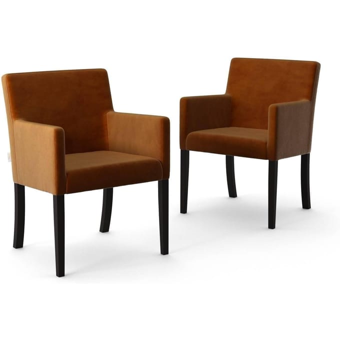 Set van 2 eetkamerstoelen Escape velvet | NADUVI Collection