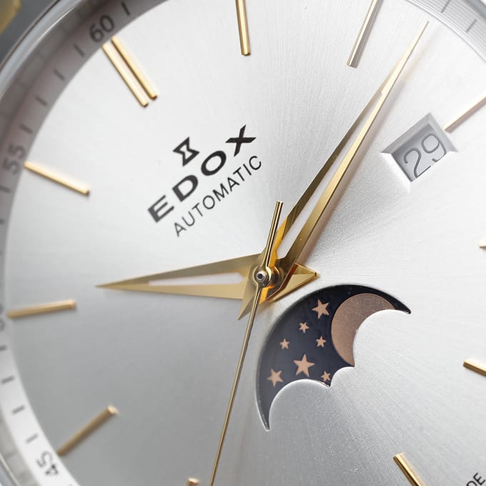 Edox Les Vauberts 80505-357JM-AID Horloge
