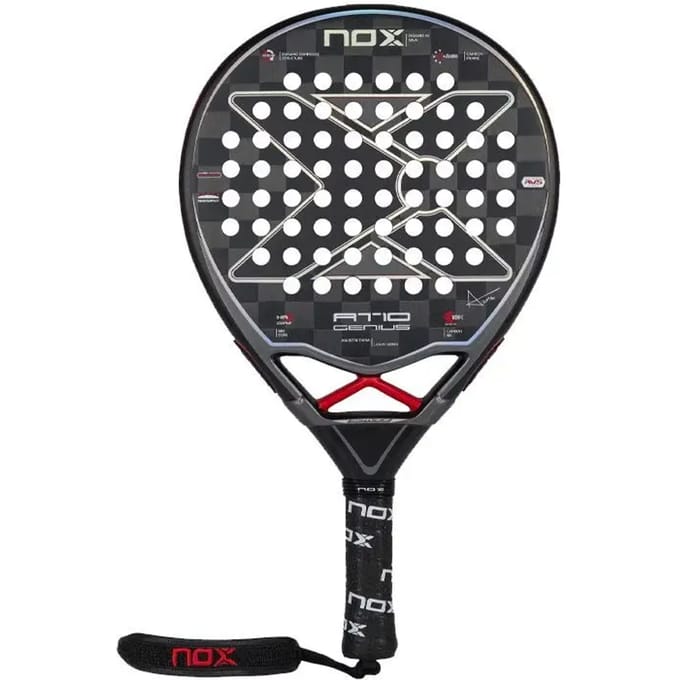 Paddle racket Nox AT Geniun Attack 18K By Agustin Tapia