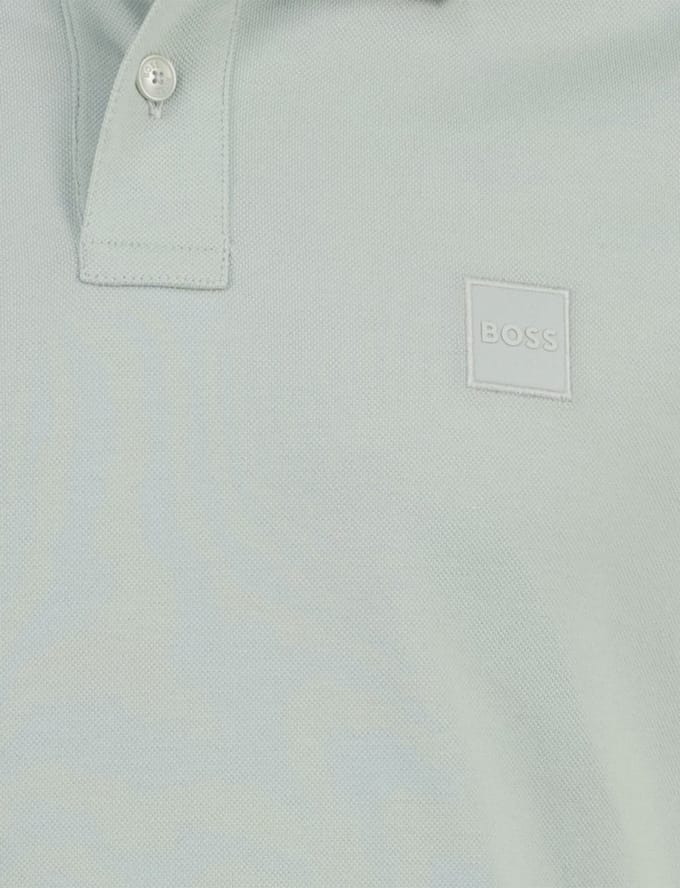 Passenger Slim-Fit Poloshirt in Lichtgrijs