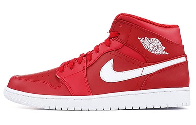 Jordan 1 Retro Mid Gym Red Wit 554724-600 43