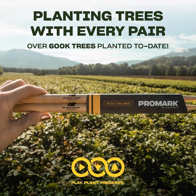 ProMark R5AAG Rebound 5A ActiveGrip Acorn drumstick met houten punt