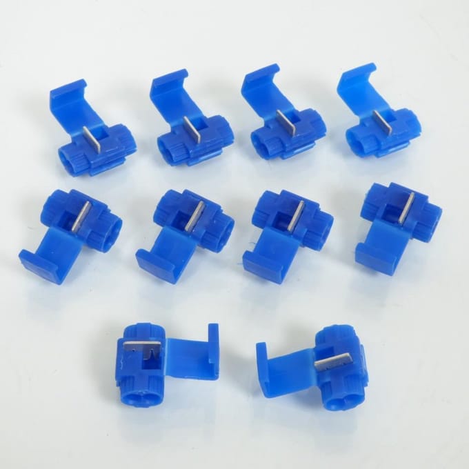 Borne cosse connecteur rapide à clip pour faisceau électrique fil 1 à 2.5mm