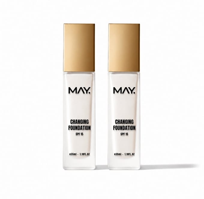 May Cosmetics - 2 x Changing Foundation - 35ml