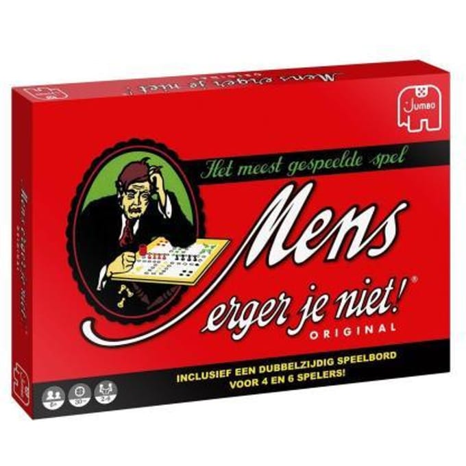 Jumbo Mens erger je niet! Bordspellen