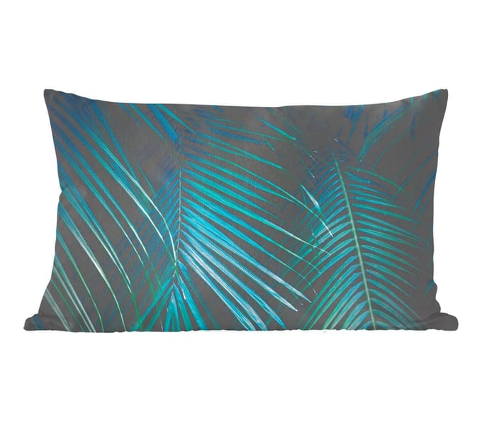 Sierkussens - Kussentjes Woonkamer - 50x30 cm - Palm - Palmboom - Tropisch
