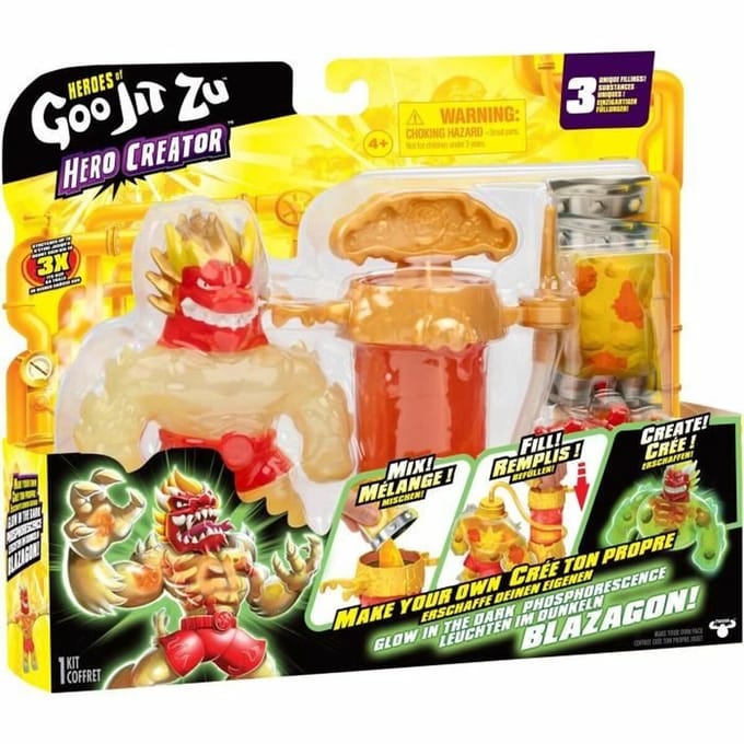 HEROES OF GOO JIT ZU – 42993 – Stretch figuur – Blazagon – 11 cm