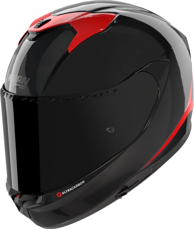 Volle motorhelm Nolan X-904 Ultra Carbon Emblema