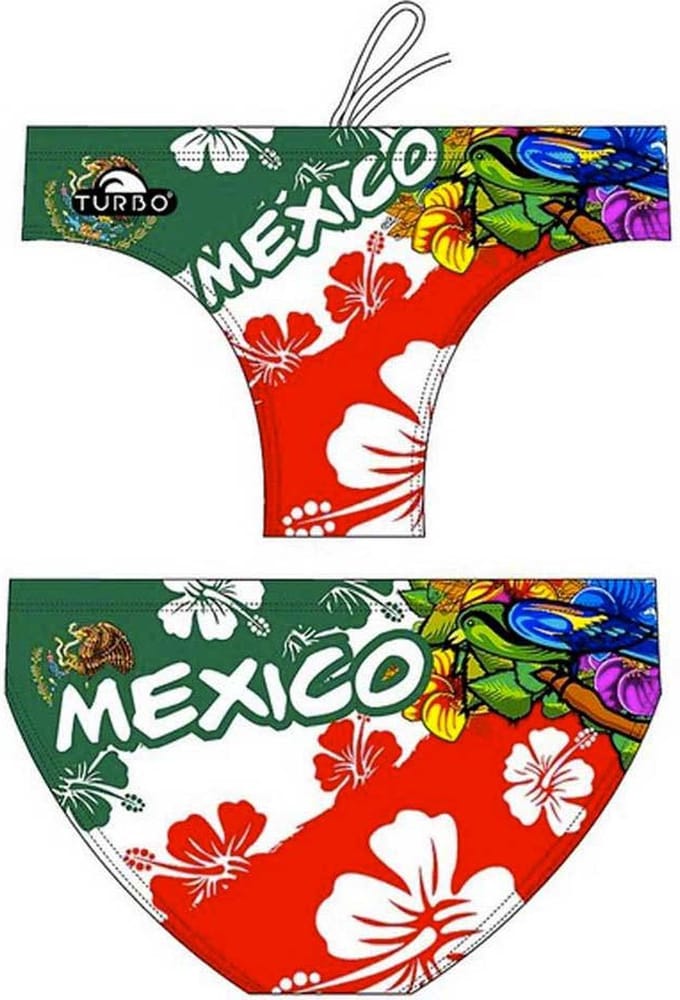 Turbo Mexico 2012 Zwemslip Veelkleurig 3XL Man