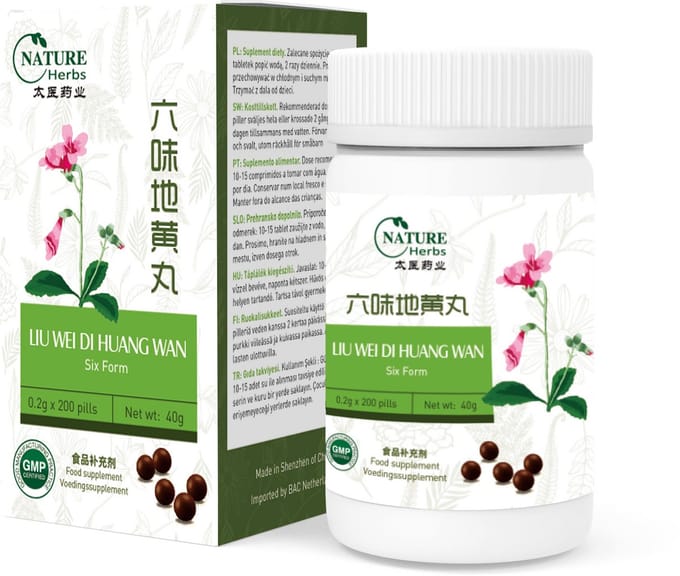 Six Form - Liu Wei Di Huang Wan - Diabetes