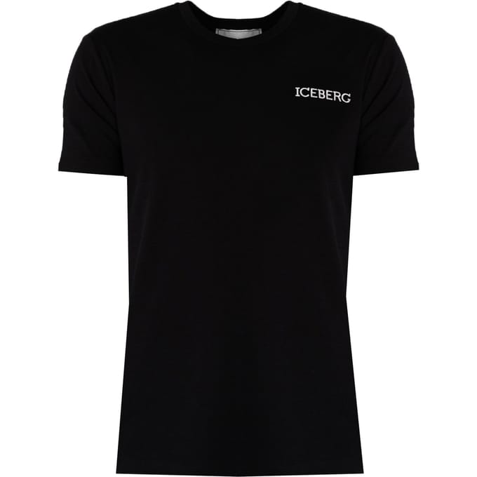 Iceberg T-Shirt C-Neck Mannen zwart