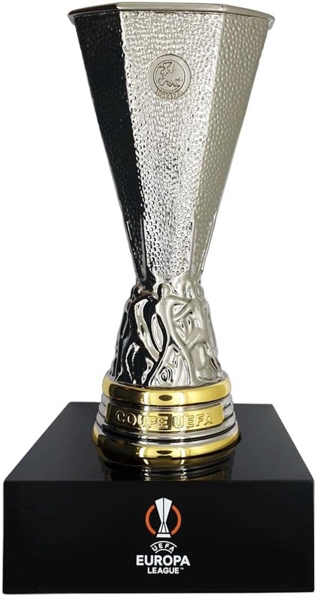 Trofee Replica op Acryl Sokkel, Zilverkleurig, 15 cm Hoog