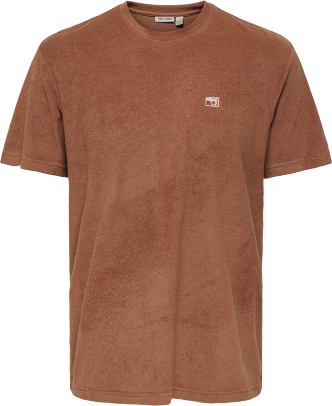 ONLY&SONS - ONSTELLAS REG SS FROTTE TEE - Heren - T-shirts