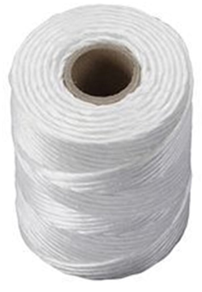 Dörner+Helmer multifunctioneel koord PP wit 1,0 mm, spoel 100 m