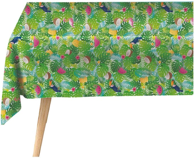 Globos Paper Tablecloth 120x180cm Aloha