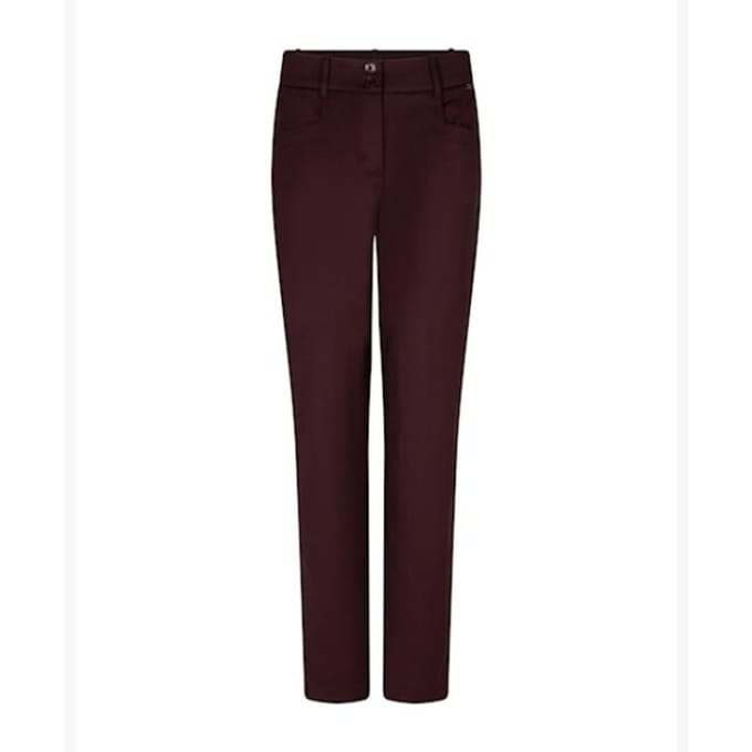 Red Button broek SRB5037 Diana smart - Burgundy