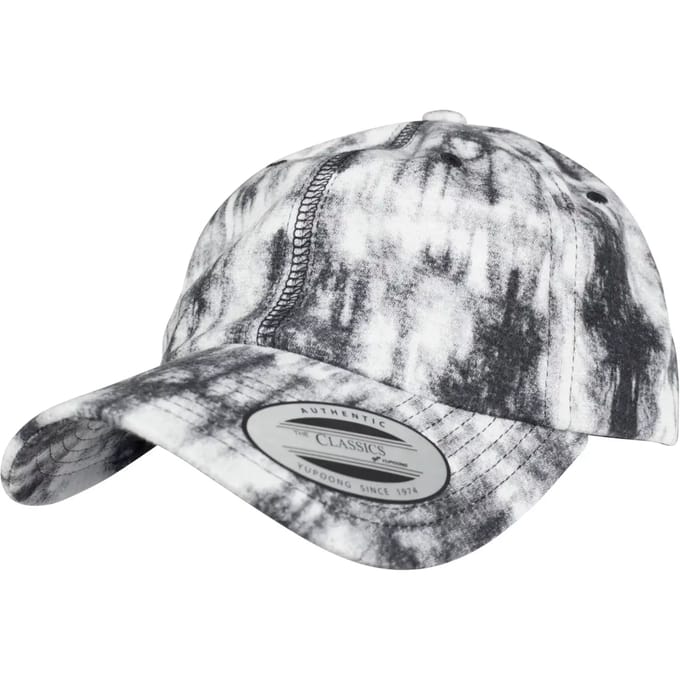 Flexfit - Low Profile Tie Dye Cap grey one size Pet - Grijs