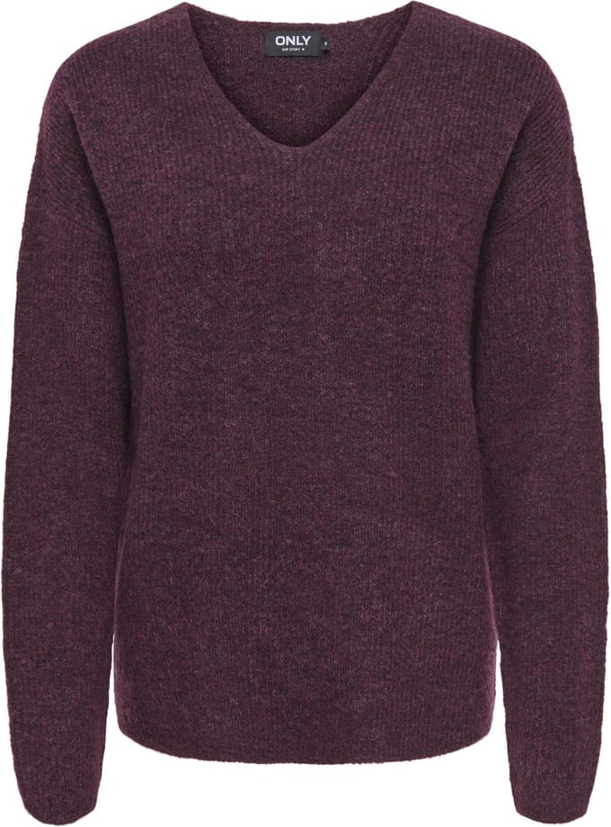 Regular fit pullover met v-hals model 'CAMILLA'