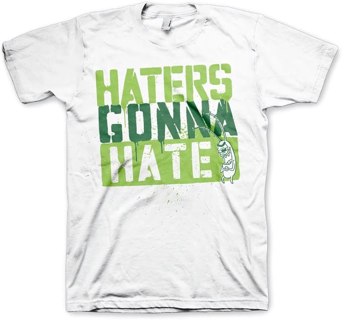 SpongeBob Squarepants Haters Gonna Hate Big Tall T-shirt NIC-1-SB001-H48-7