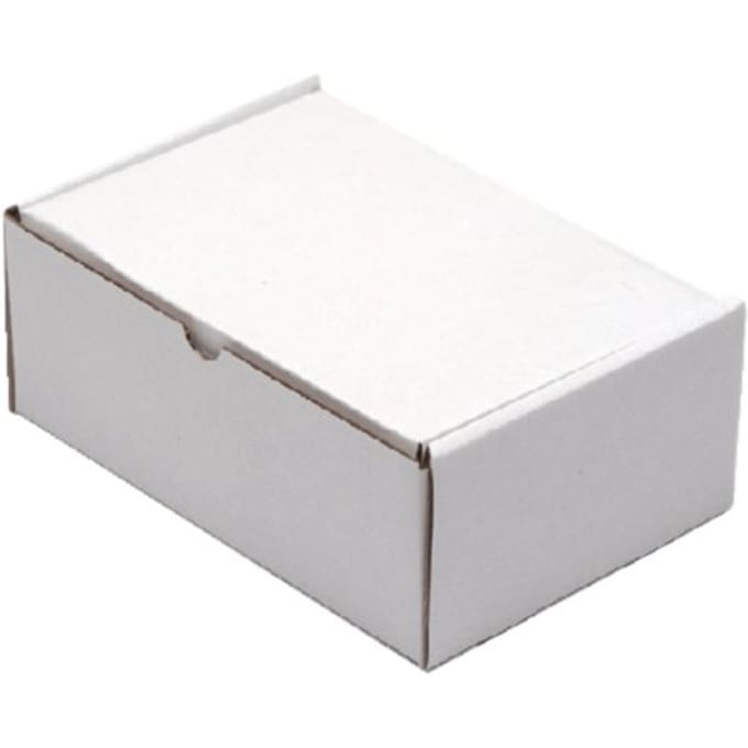 Postpakket CleverPack golfkarton 220x160x90mm wit pak à 25 stuks