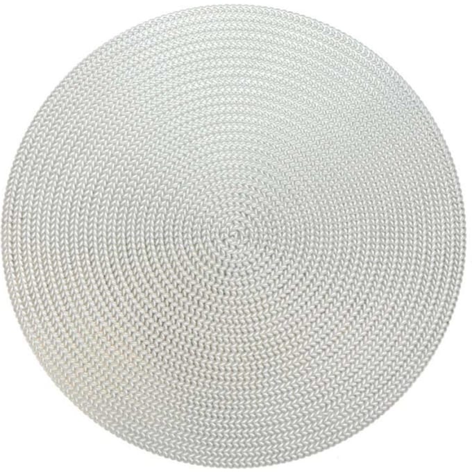Unique Living placemat thora 38cm Ø silver