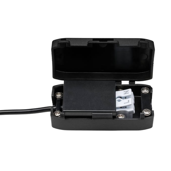 LED-inbouwlamp Nova Plus Coin Basisset zwenkbaar IP65 rond 93 mm 30° Coin 3x6W 3x470lm 230V dimbaar 2700K Wit mat