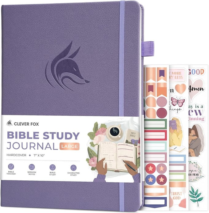 Groot Studie Dagboek voor Bijbelstudie Notitieboek en Agenda Set Religieuze Accessoires