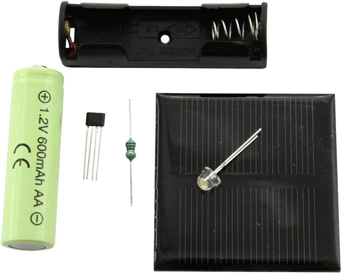 Sol Expert 29550 Solar-Nachtlicht Soldeerbouwpakket
