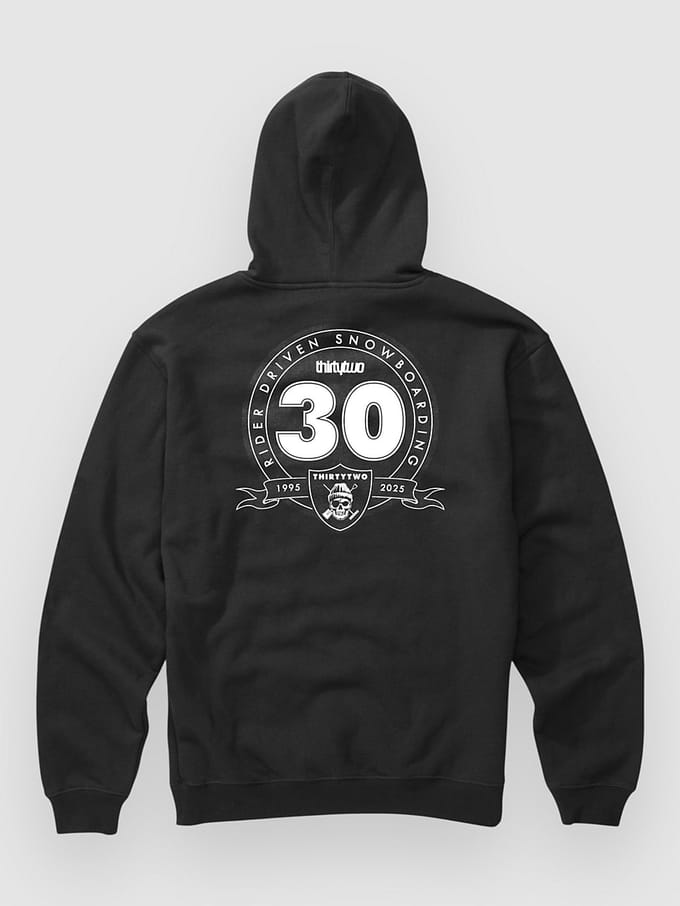 thirtytwo 30 Yr Hoodie zwart