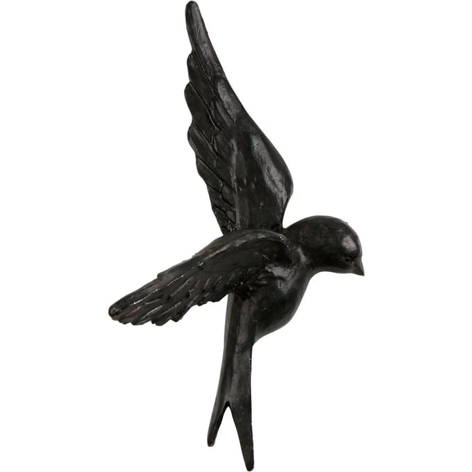 WOOOD Vogels Avaler - Papier - Zwart - Set van 4