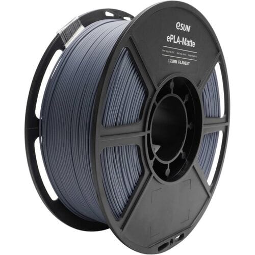 ESUN ePLA-Matte Grey Filament PLA mat 1.75 mm 1 kg Grijs (mat) 1 kg