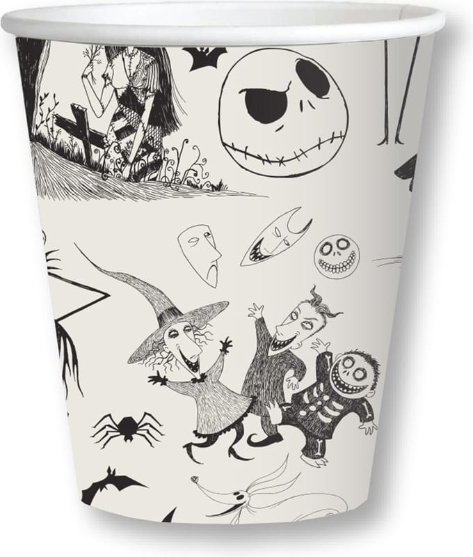 RIETHMULLER - 8 bekers Nightmare Before Christmas 266 ml