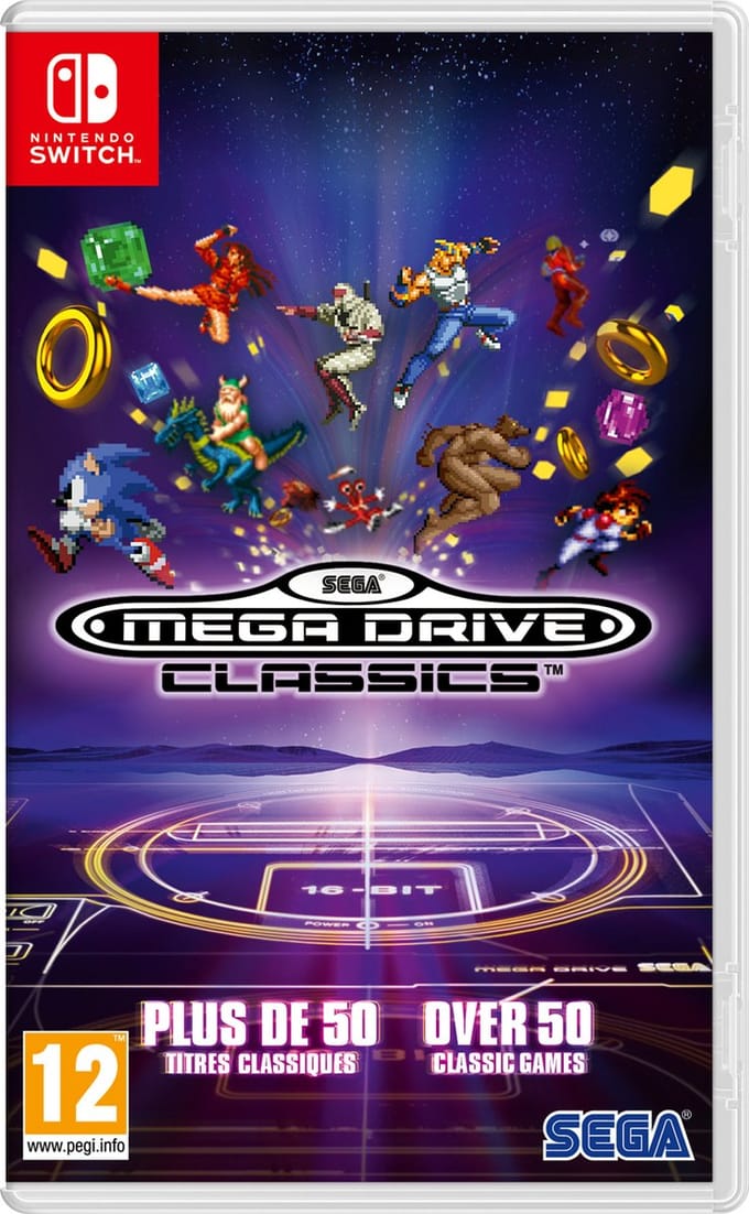 Sega Mega Drive Classics (Code in a Box) - Nintendo Switch - Collectie