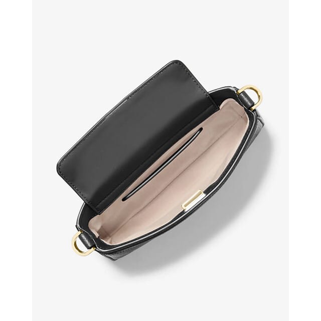 Michael Kors Kleine Crossbodytas / Schoudertas Dames - Leer - Bryant - Zwart
