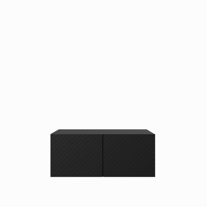 TV-kast Kaja 1x100 cm (zwart + zwart)