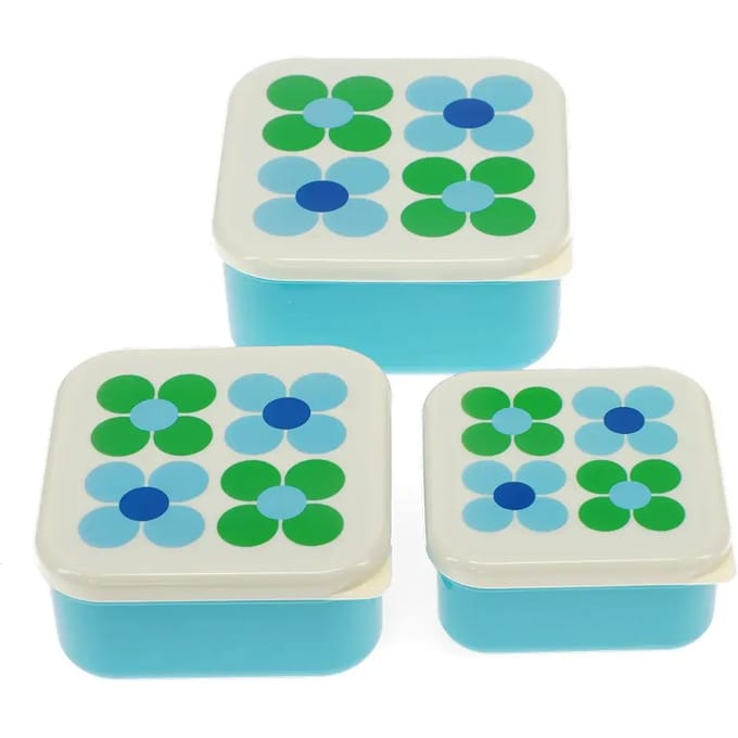 Dozen en andere snackopbergers Rex London Blue Daisy (x3)